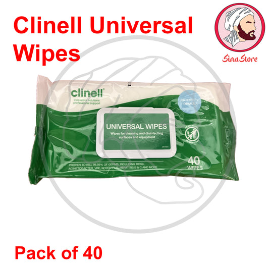 Clinell Universal Wipes - Pack of 40