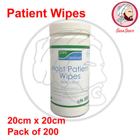 Patient Wipes - Tub of 200