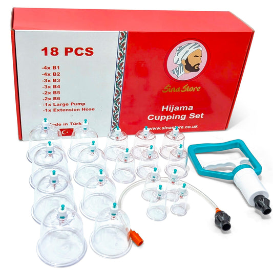 18 PCS Hijama Cupping Set
