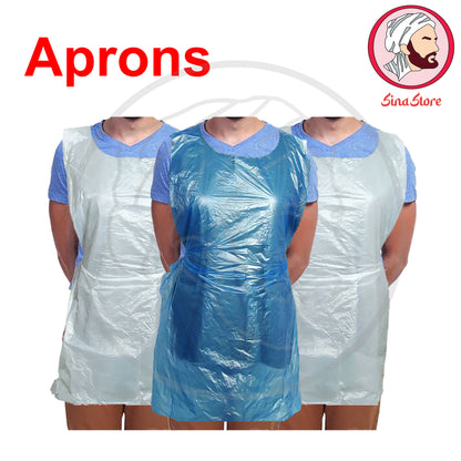 Disposable Aprons (100 Pack -Flatpack)